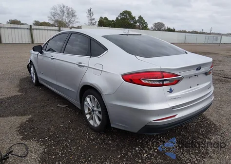 2019 Ford Fusion Hybrid Se из США, поврежденный, VIN 3FA6P0LU7KR151947